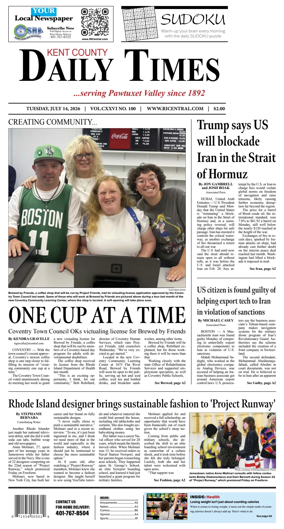 Cover of Kent County Daily Times