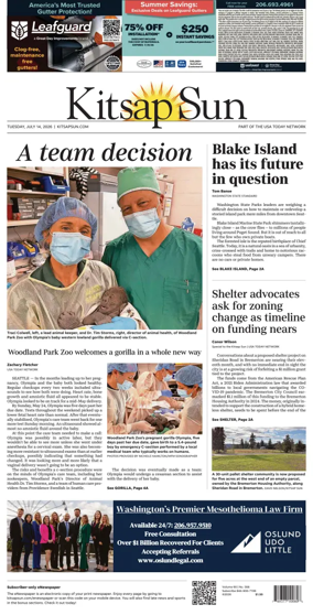 Cover of Kitsap Sun