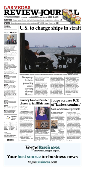 Cover of Las Vegas Review-Journal