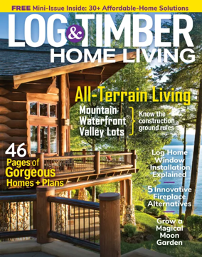 Cover of Log & Timber Home Living