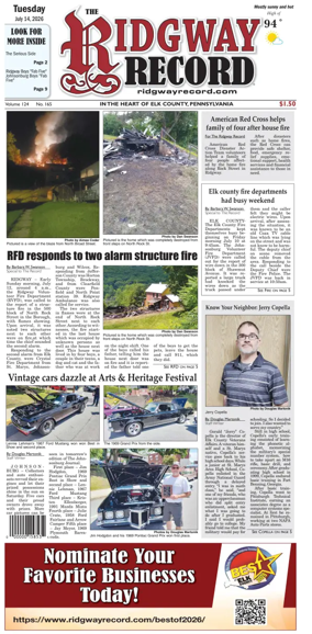 Cover of Ridgway Record
