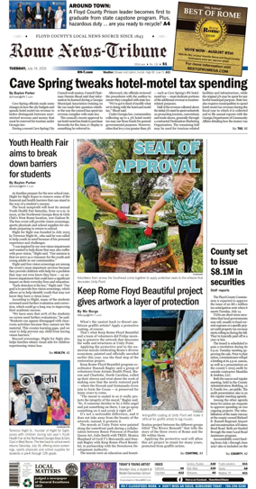 Cover of Rome News-Tribune