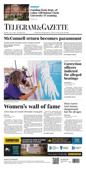 Cover of Telegram & Gazette
