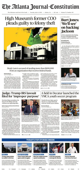 Cover of The Atlanta Journal-Constitution