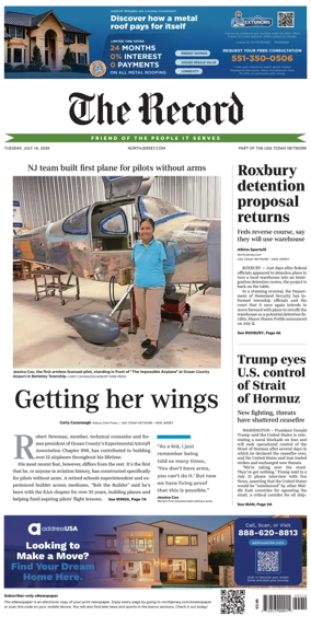 Cover of The Bergen Record