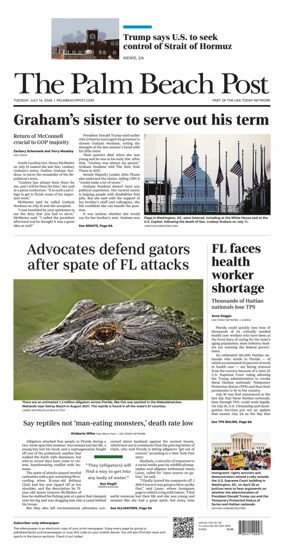 Cover of The Palm Beach Post