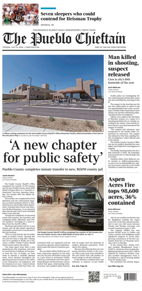 Cover of The Pueblo Chieftain
