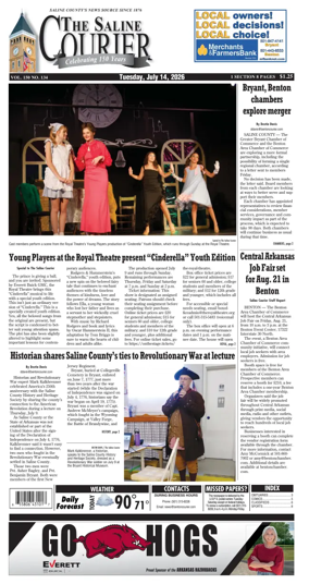 Cover of The Saline Courier