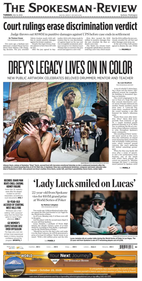Cover of The Spokesman-Review (Spokane)