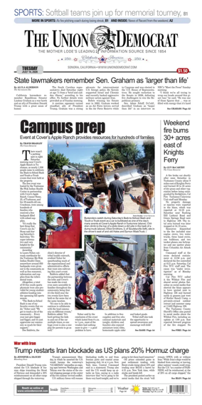 Cover of The Union Democrat