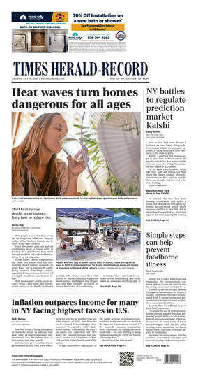 Cover of Times Herald-Record