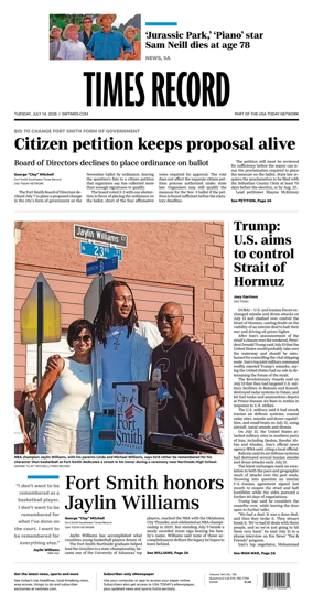 Cover of Times Record (Ft. Smith Southwest)