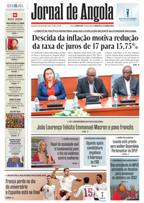 Cover of Jornal de Angola