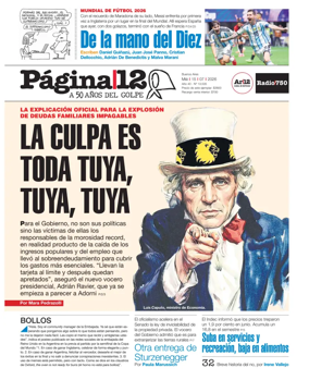 Cover of Pagina 12