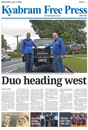 Cover of Kyabram Free Press