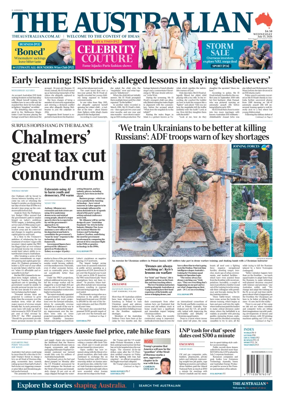 Cover of The Australian