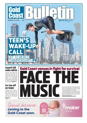 Cover of The Gold Coast Bulletin