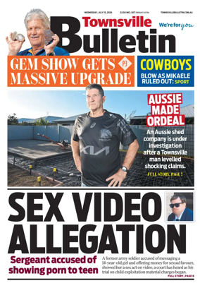 Cover of Townsville Bulletin