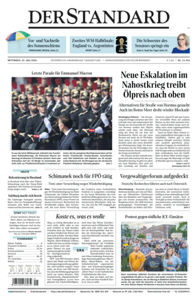 Cover of Der Standard