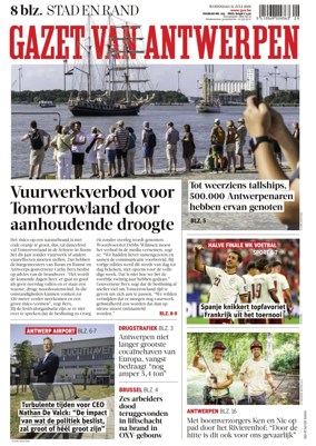 Cover of Gazet van Antwerpen Stad en Rand