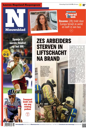 Cover of Het Nieuwsblad