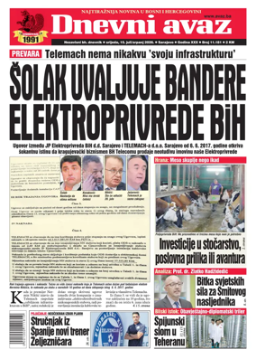 Cover of Dnevni avaz