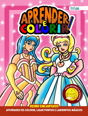Cover of Aprender e Colorir