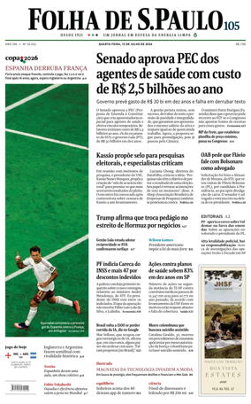 Cover of Folha de S.Paulo