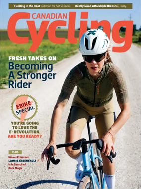 Cover of Canadian Cycling Magazine