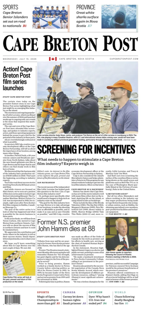 Cover of Cape Breton Post