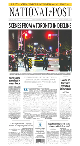 Cover of National Post - (National Edition)