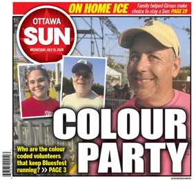 Cover of Ottawa Sun