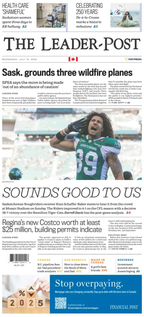Cover of Regina Leader-Post