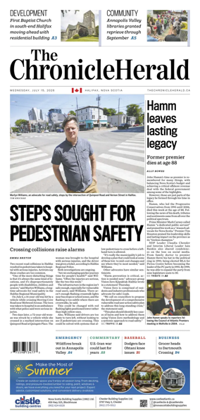 Cover of The Chronicle Herald (Metro)