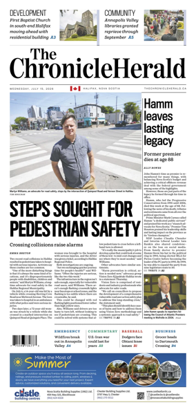 Cover of The Chronicle Herald (Provincial)