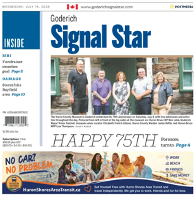 Cover of The Goderich Signal-Star