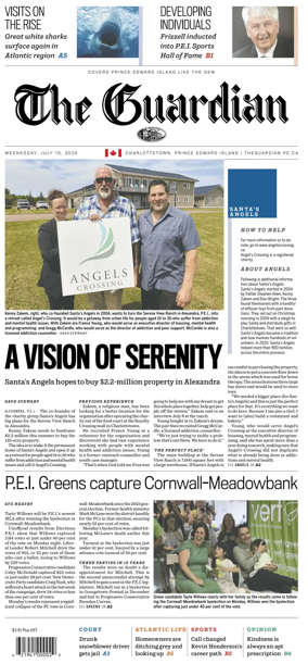 Cover of The Guardian (Charlottetown)