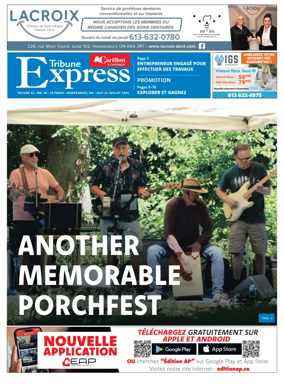 Cover of Tribune Express