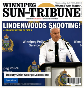 Cover of Winnipeg Sun