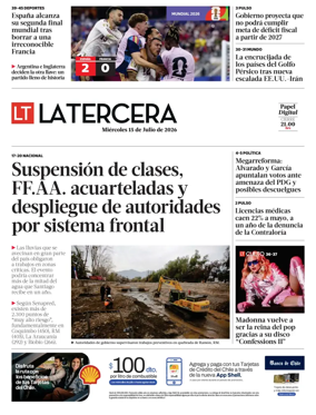 Cover of La Tercera