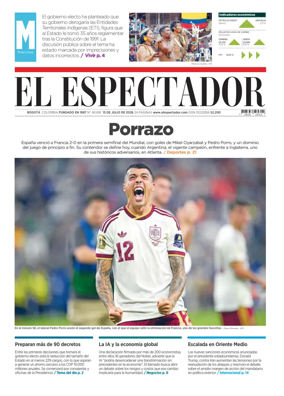 Cover of El Espectador