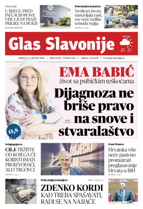 Cover of Glas Slavonije