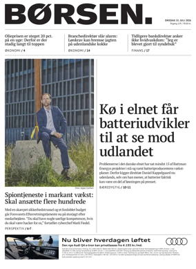 Cover of Borsen