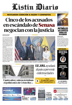 Cover of Listin Diario