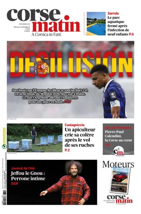 Cover of Corse Matin