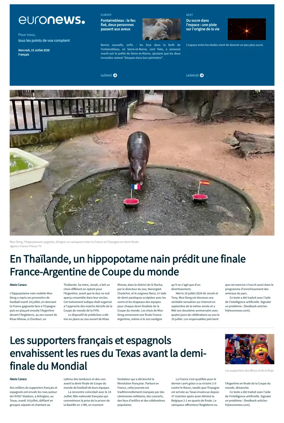 Cover of EuroNews (French Edition)