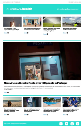 Cover of Euronews Health (English) Compiled Edition