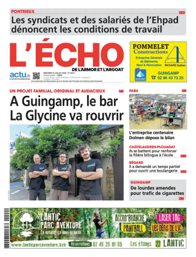 Cover of L'Echo de l'Armor et de l'Argoat