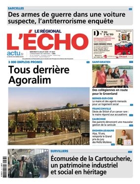 Cover of L'Echo le Regional