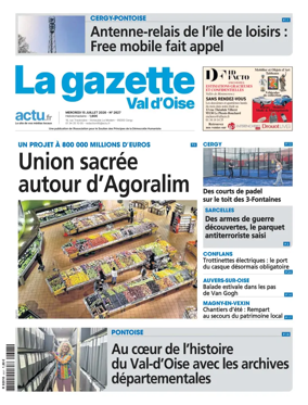 Cover of La Gazette Val d'Oise